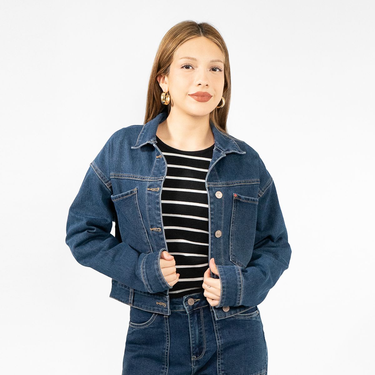 MACHINE - CASACA EI24DUSTINA DENIM