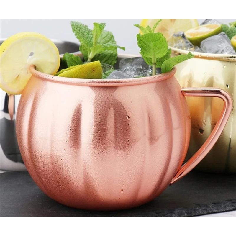 GENERICO - Moscow Mule color dorado  modelo calabaza