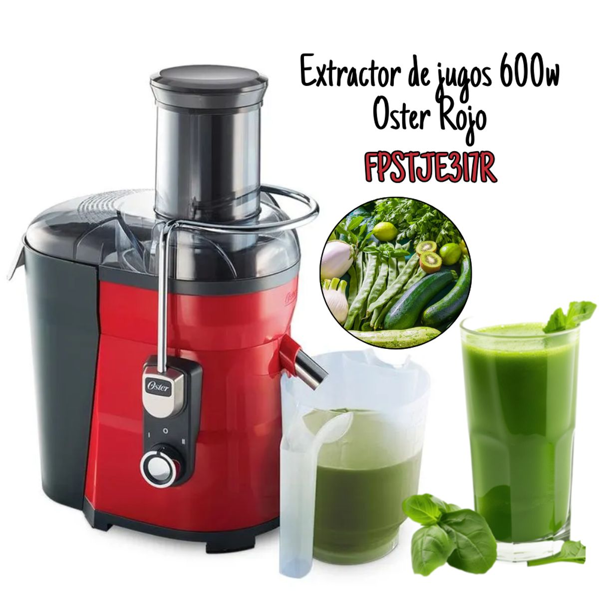 OSTER - Extractor de Jugo Oster 600W - FPSTJE317R