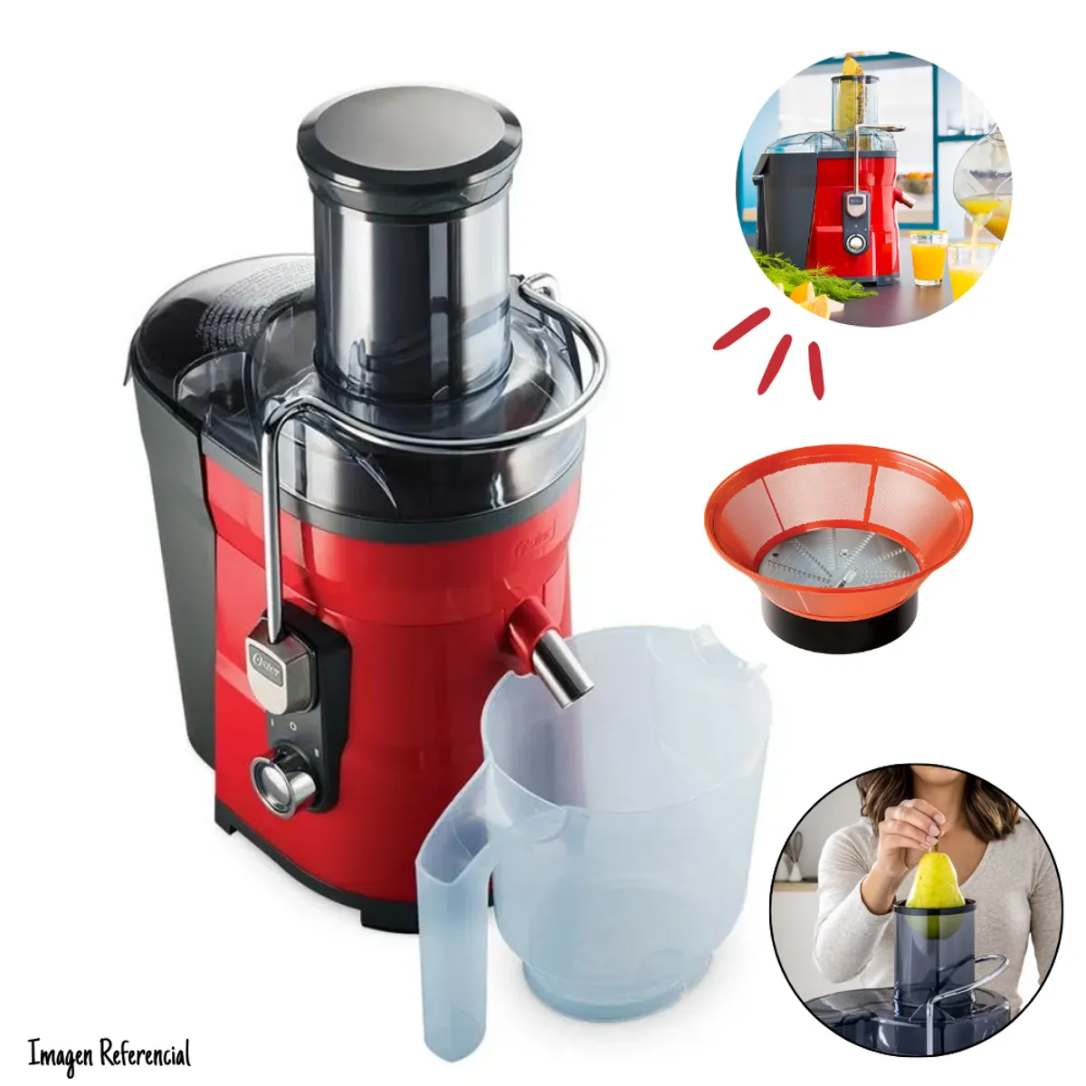 OSTER - Extractor de Jugo Oster 600W - FPSTJE317R