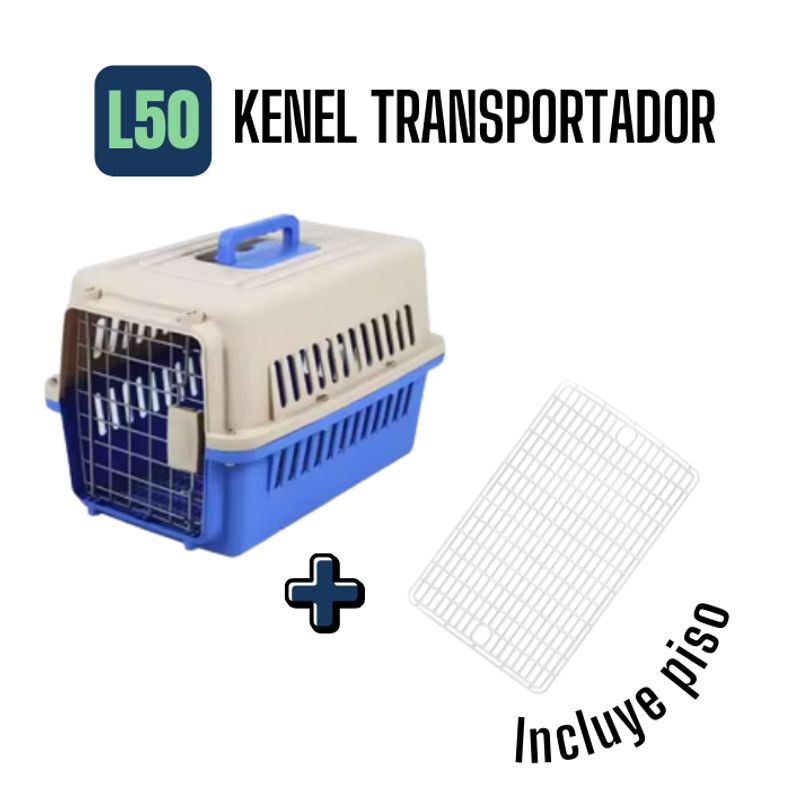 GENERICO - Kennel transportador de mascotas para perro y gato