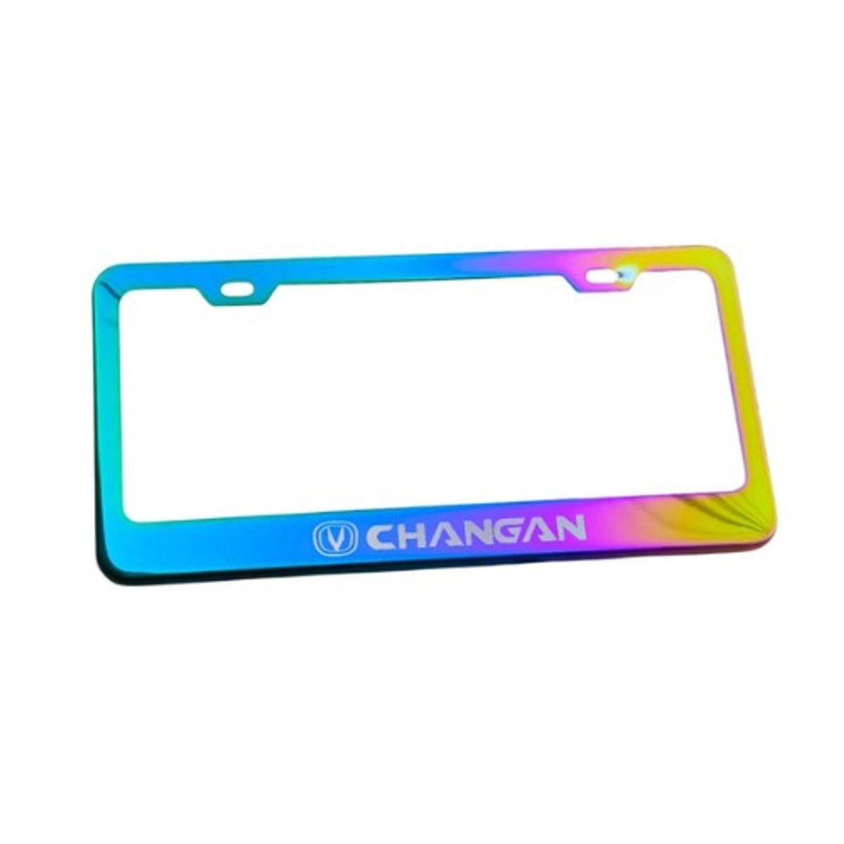 GENERICO - Portaplaca Tornazol De Metal Modelo Changan 2pcs