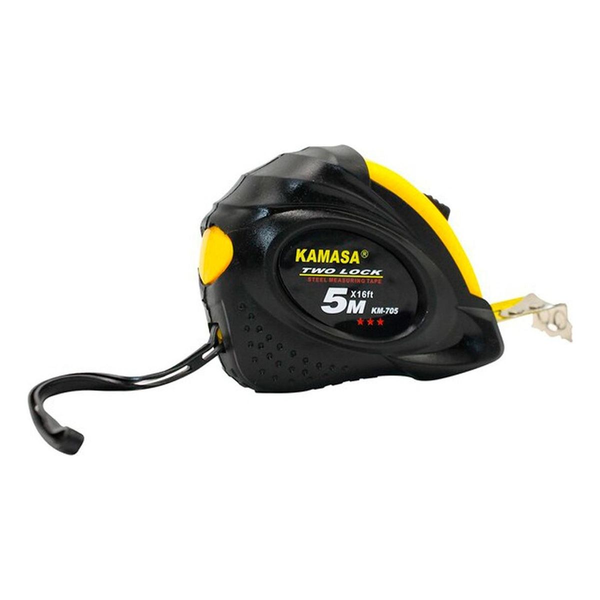 KAMASA - Wincha Pvc Kamasa 5Mx19Mm C/Iman 2 Trabas KM705