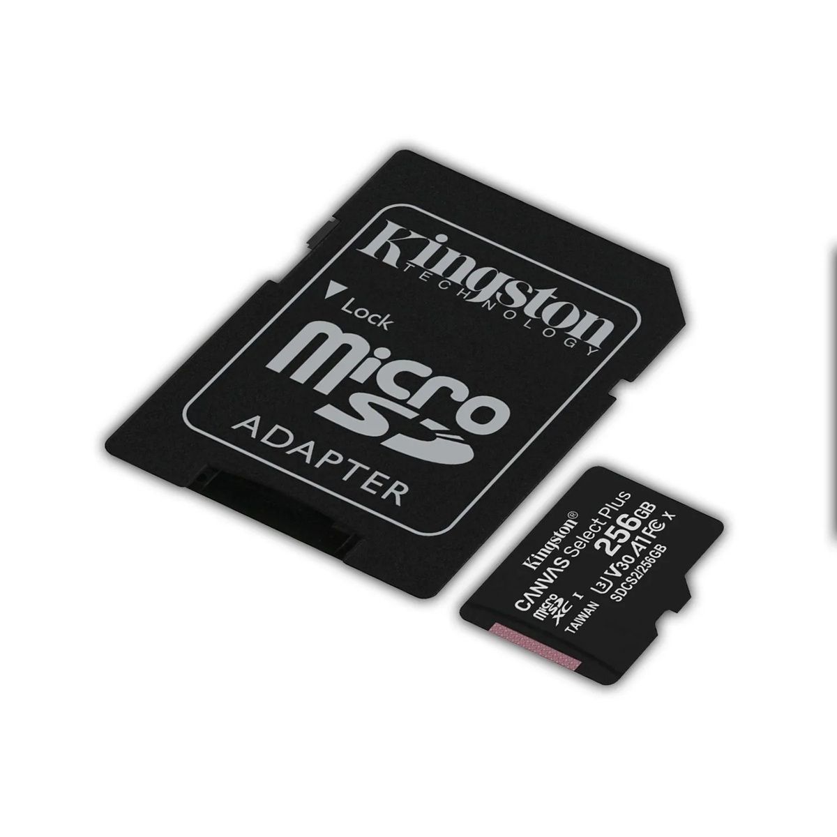 KINGSTON - Memoria Micro SD Kingston Canvas 256GB Clase 10 UHS-I 100 MB/S
