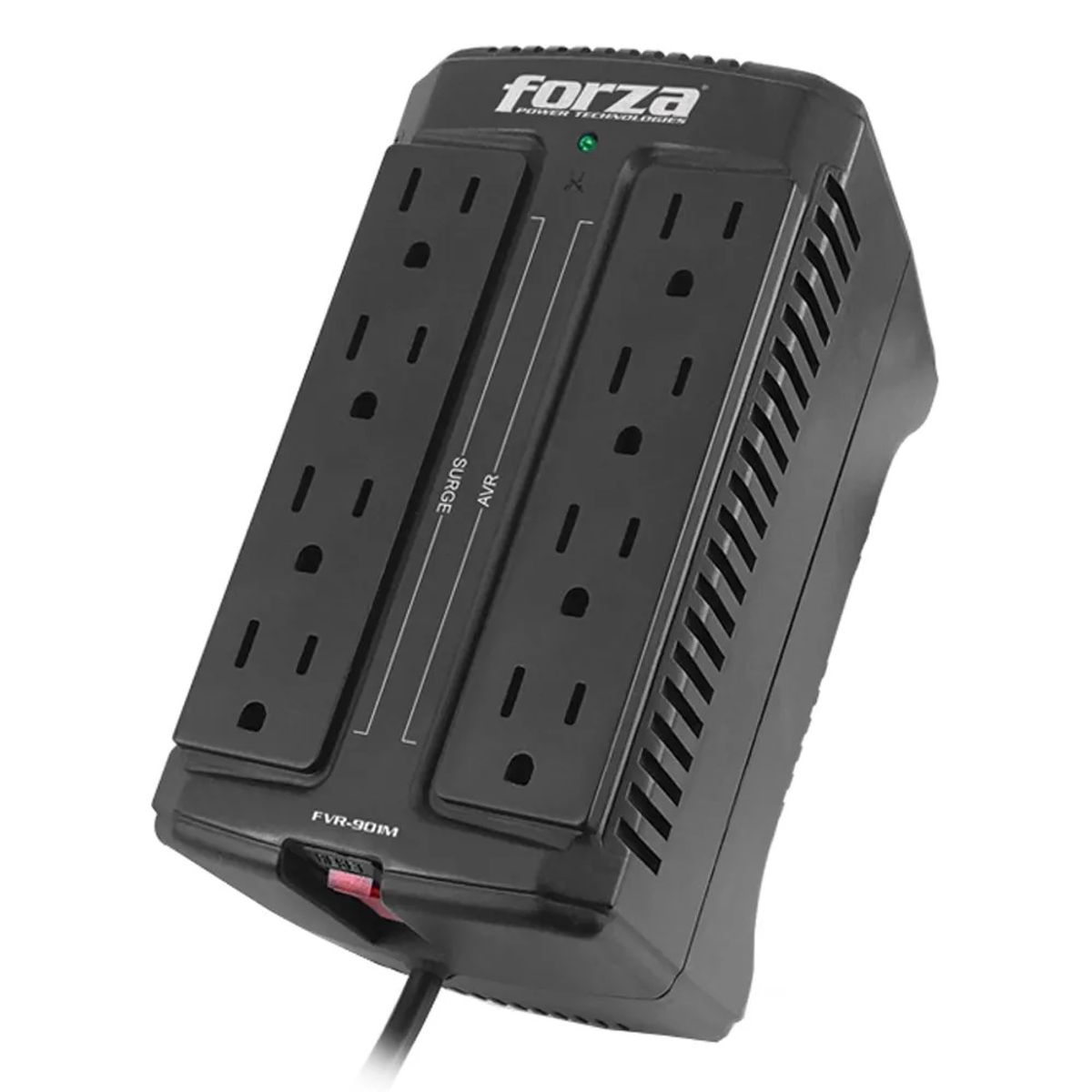 FORZA - Estabilizador Forza FVR-902, 900va/450w, 8 Tomas