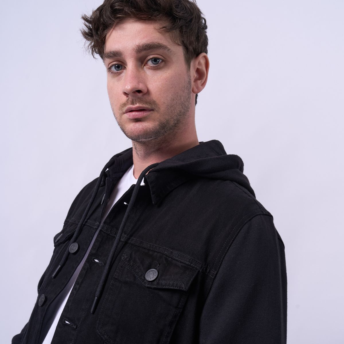 MACHINE - CASACA DI24HUSTON DENIM RIGIDO