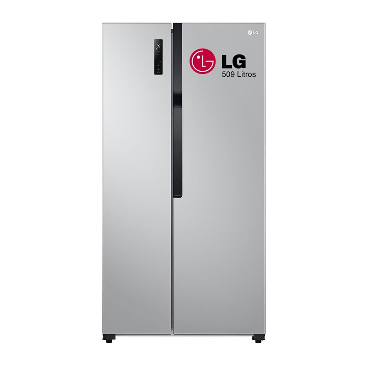 LG - Refrigeradora LG Side by Side 509L con Total no Frost LS51BPP Plateado