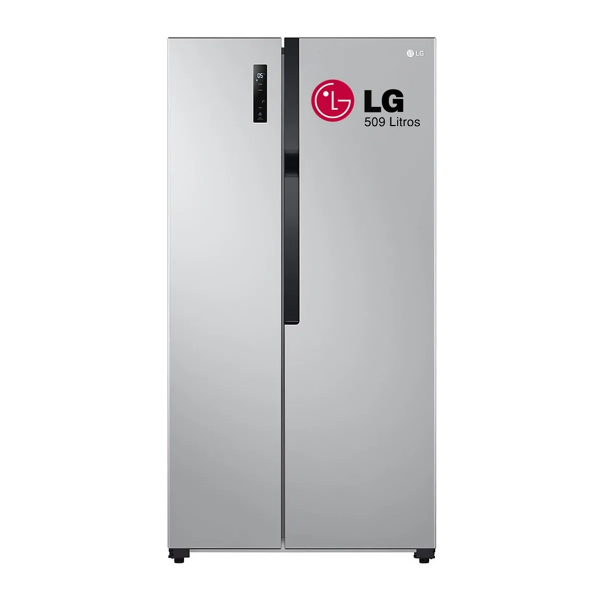 LG - Refrigeradora LG Side by Side 509L con Total no Frost LS51BPP Plateado