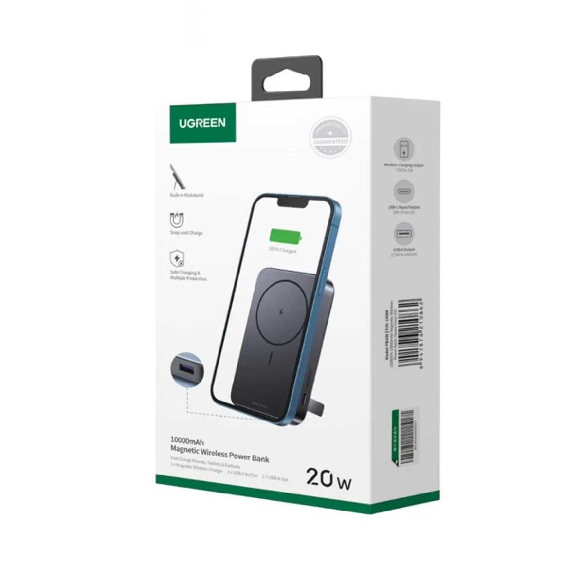 UGREEN - Batería MagSafe Original Ugreen 10000 mAh 20W