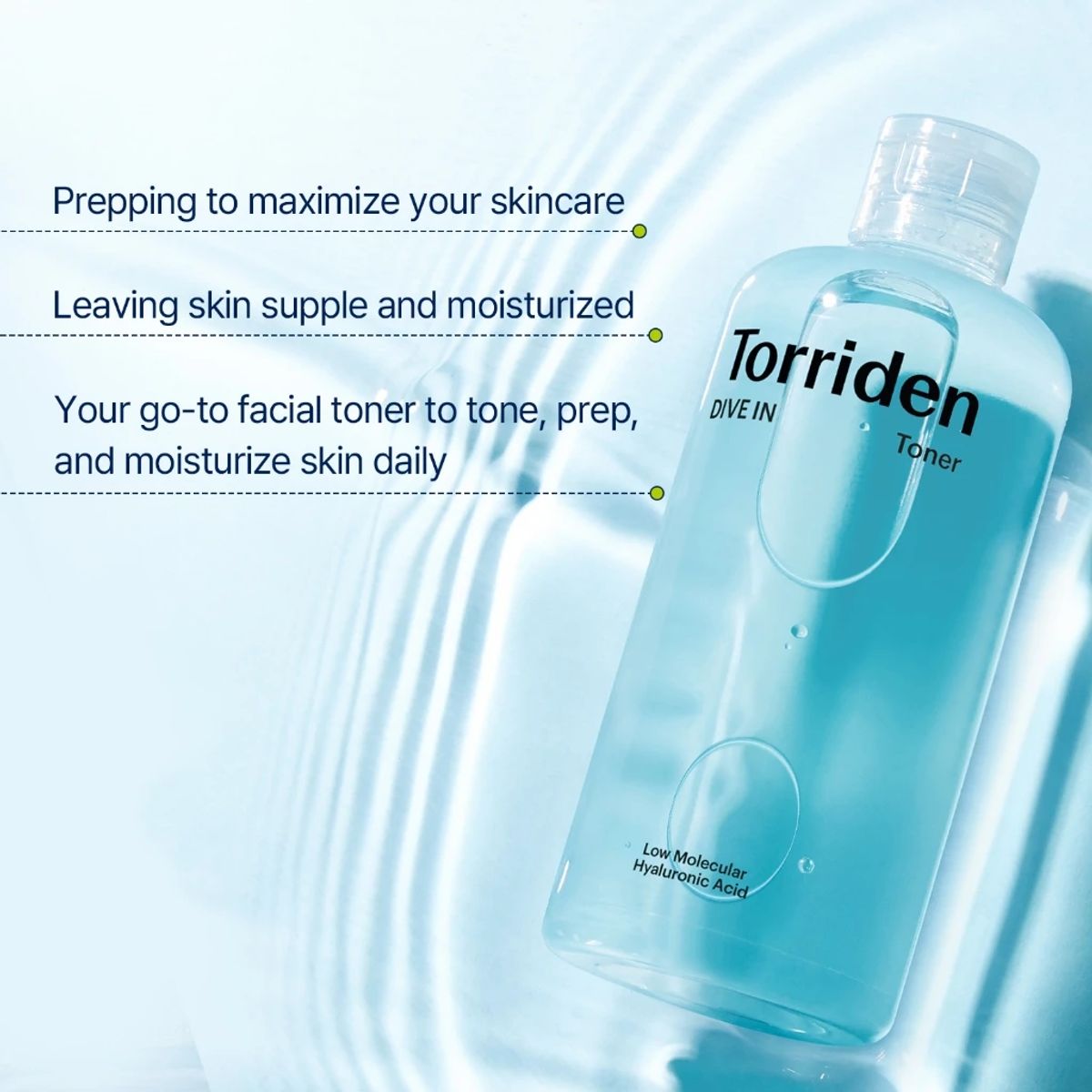 GENERICO - Dive-In Low Molecular Hyaluronic Acid Toner Torriden 300ml
