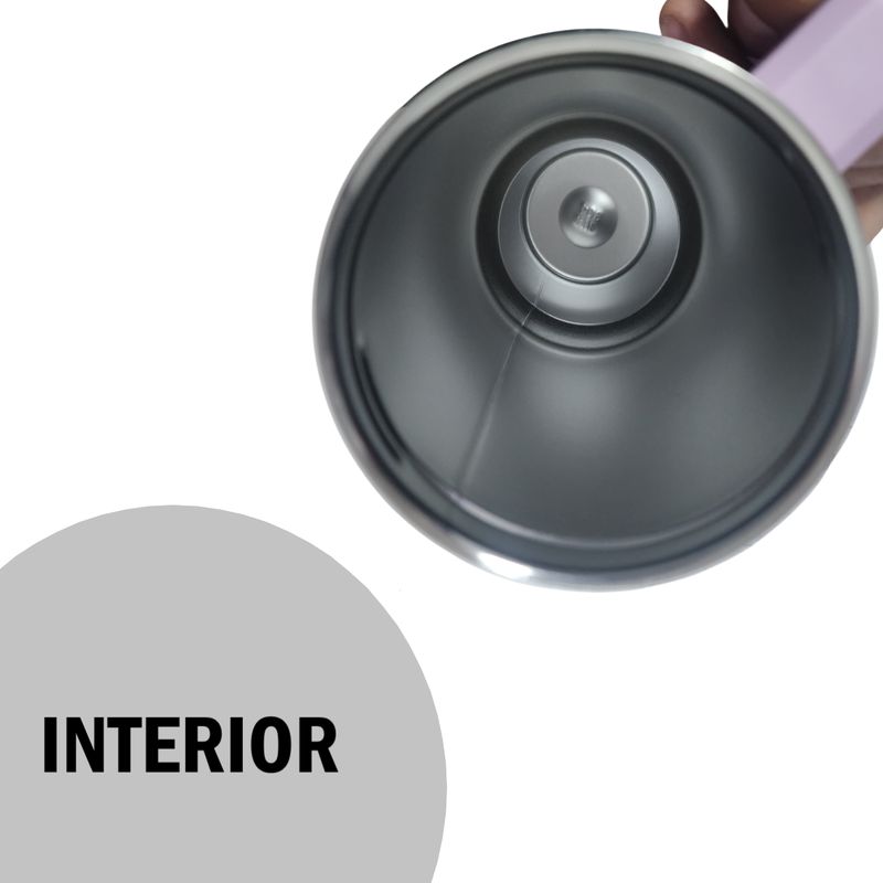 GENERICO - Tumbler Vaso Térmico de Acero Inoxidable con Sorbete LILA