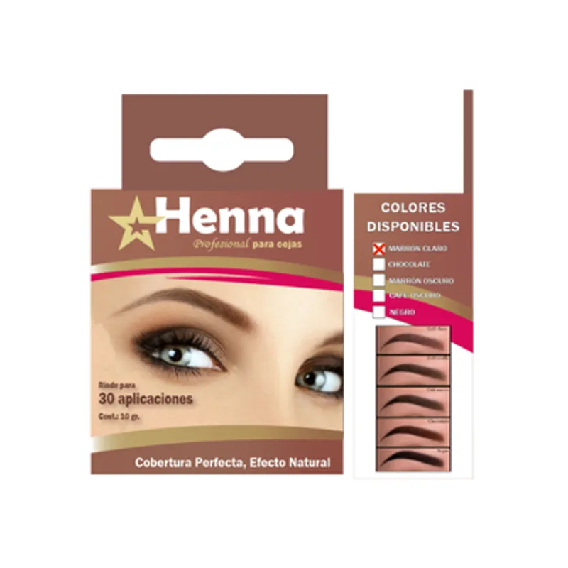 GENERICO - CEJAS MARRON CLARO - HENNA