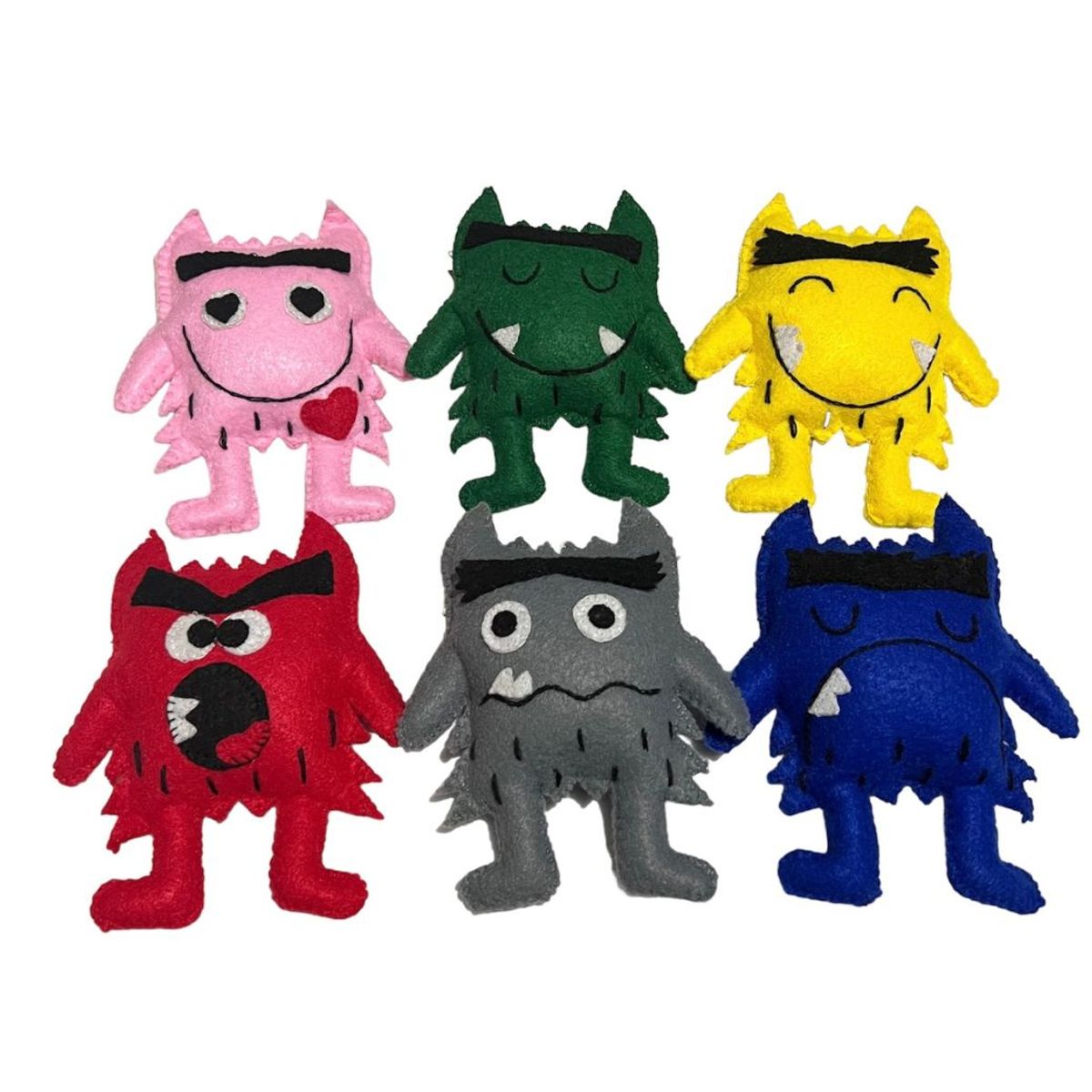 LA TIENDITA DE ALE APRENDE JUGANDO - MONSTRUOS DE COLORES LA TIENDITA DE ALE -  6 EMOCIONES