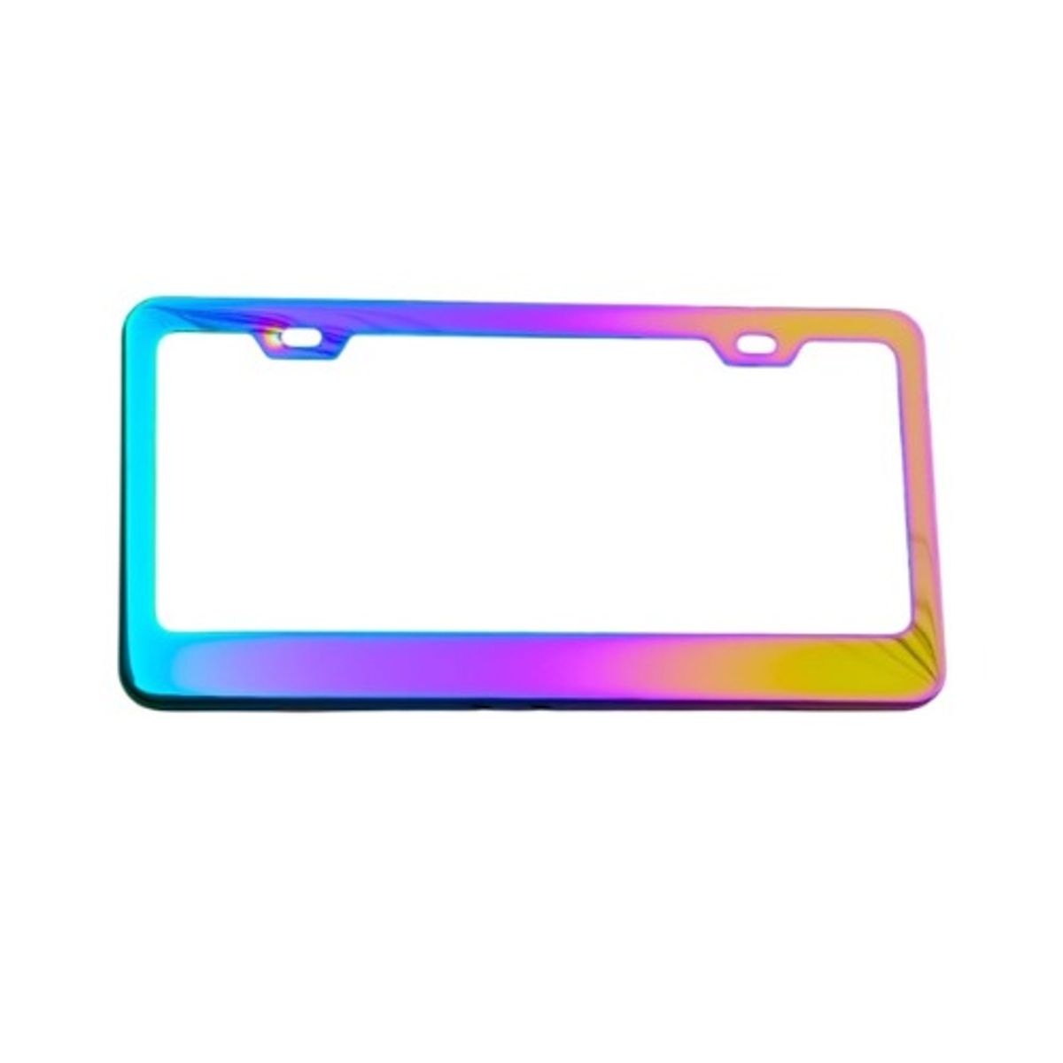 GENERICO - PORTAPLACA TORNAZOL DE METAL 2PCS