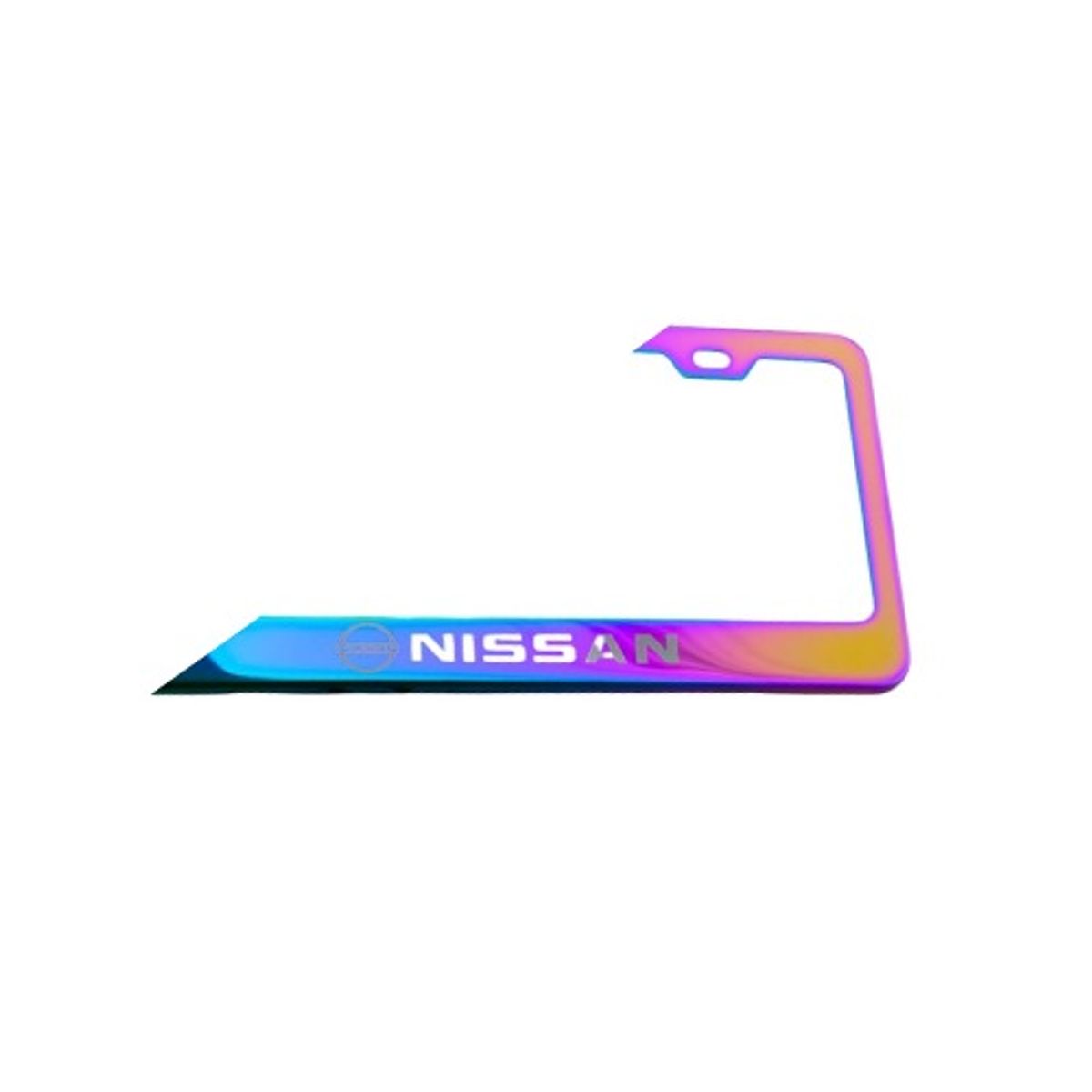 GENERICO - PORTAPLACA TORNAZOL DE METAL NISSAN 2PCS