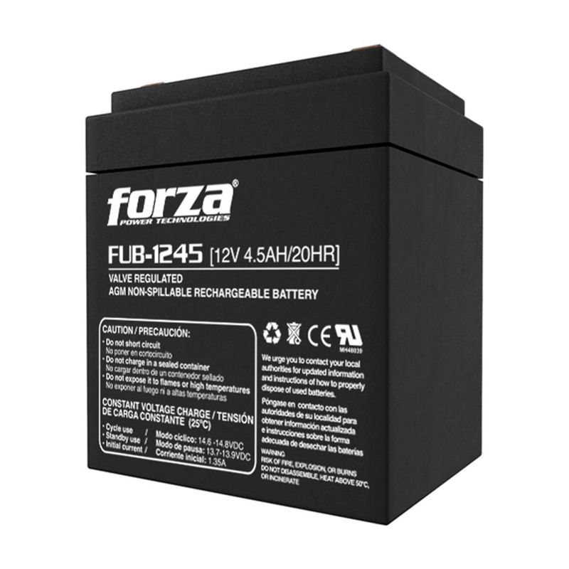 FORZA - FORZA FUB-1245 Bateria sellada recargable 12v 45Ah