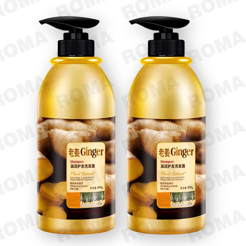 BIOAQUA - PACK 2 SHAMPOO DE JENGIBRE BIOAQUA 800ML