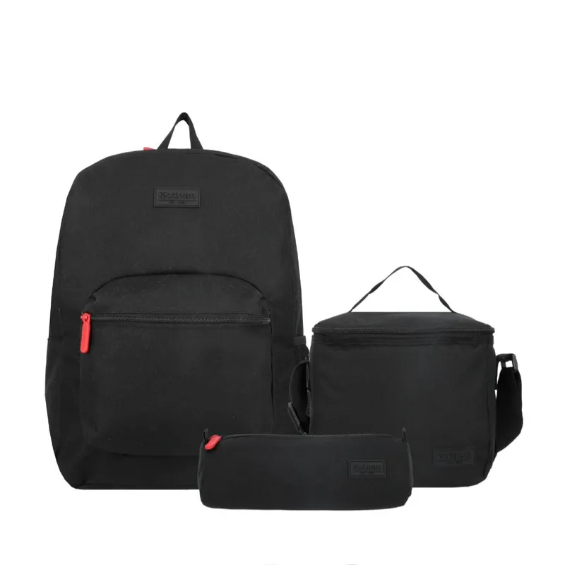 XTREM - MOCHILA TRI PACK XTREM BLACK RED