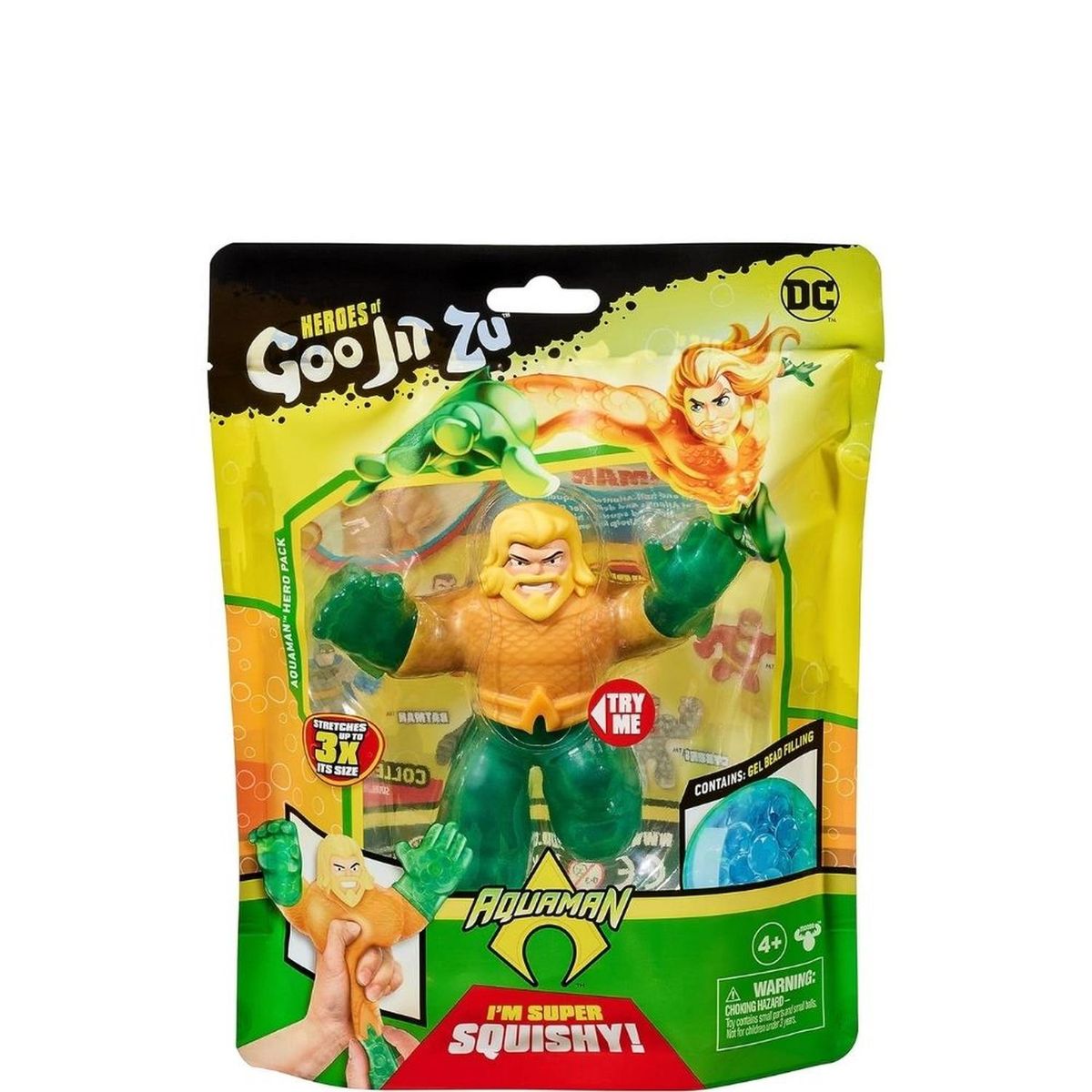 DC - Muñeco Heroes of Goo Jit Zu Stretch Aquaman - DC