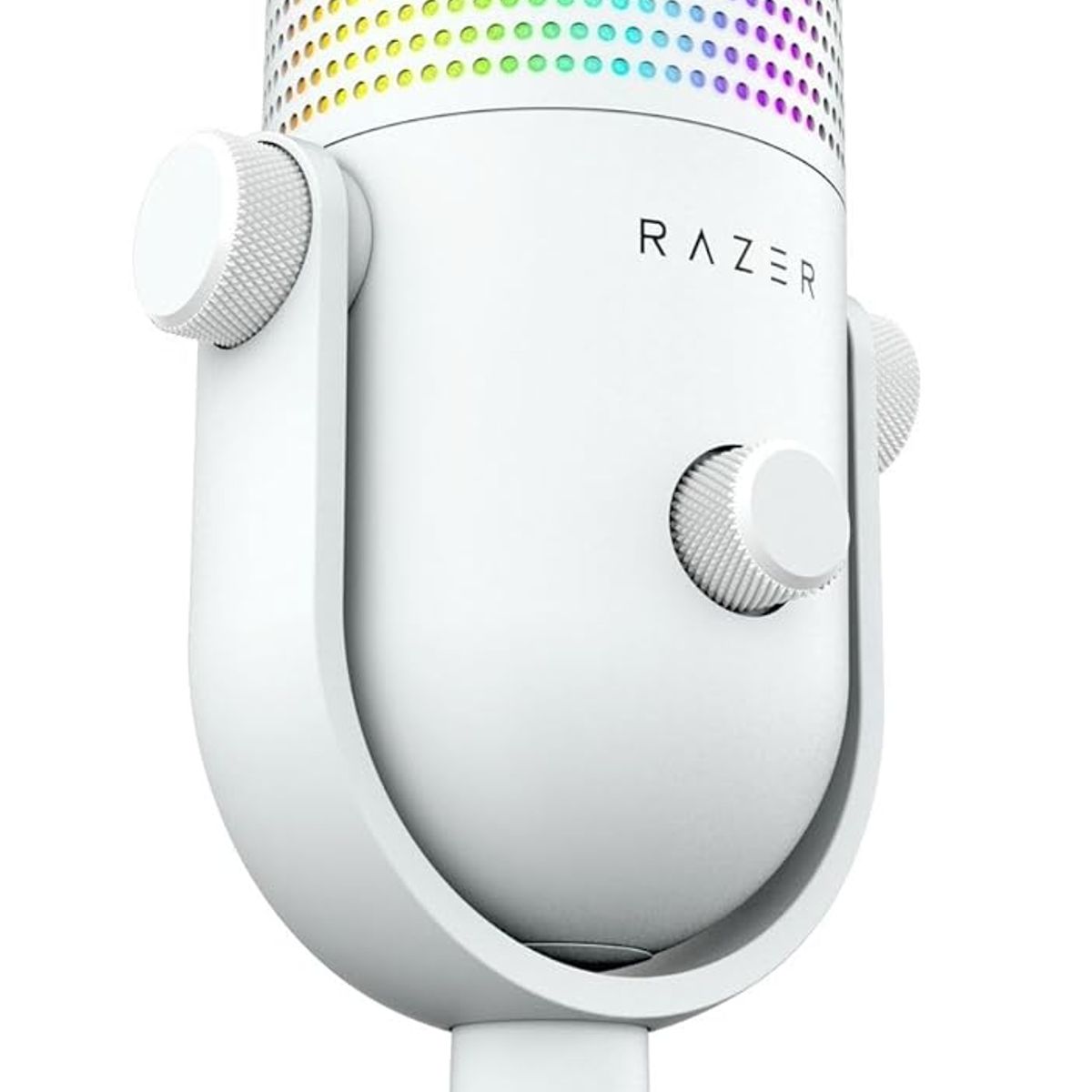 RAZER - MICROFONO RAZER SEIREN V3 CHROMA STREAMING CON SILENCIADOR BLANCO