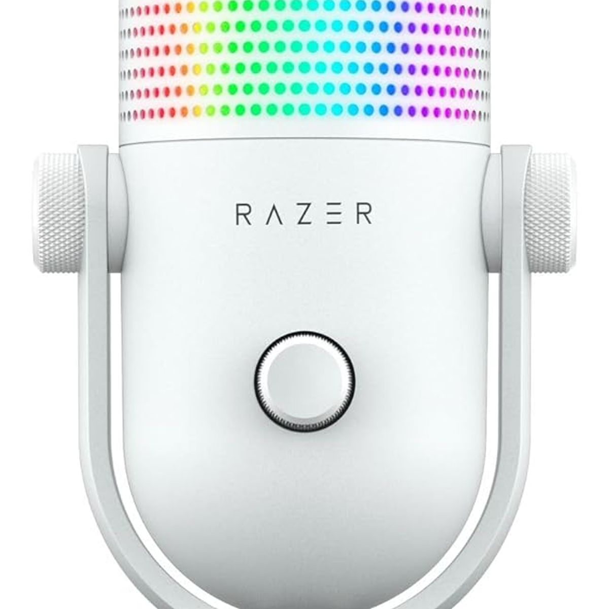 RAZER - MICROFONO RAZER SEIREN V3 CHROMA STREAMING CON SILENCIADOR BLANCO