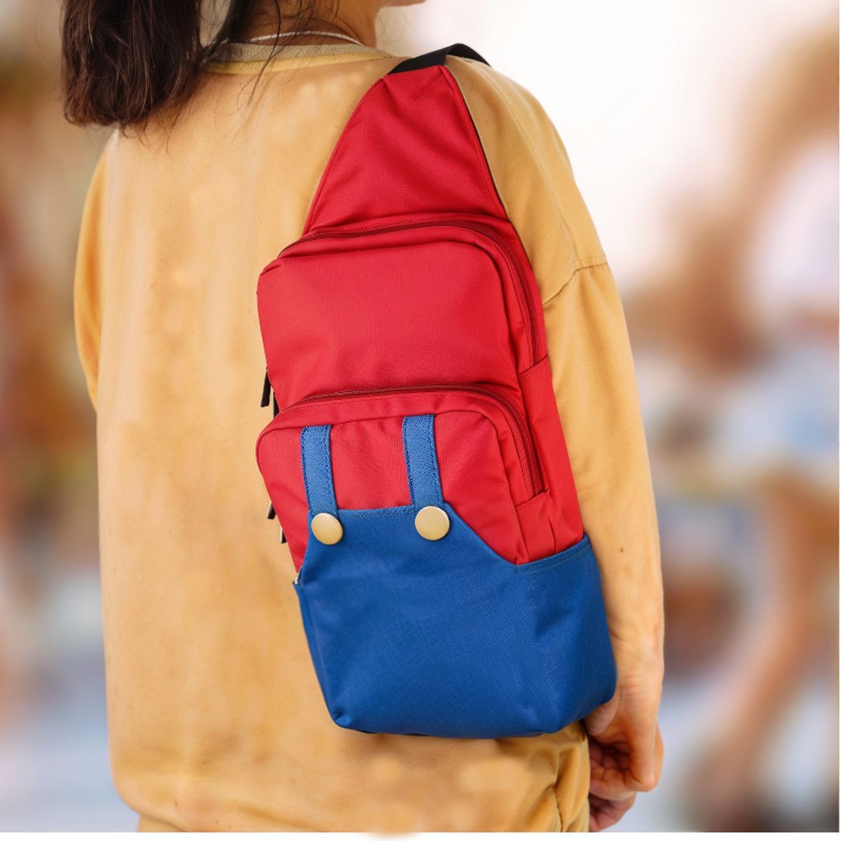 GENERICO - Mochila Case Transportador Para Nintendo SWITCH OLED LITE