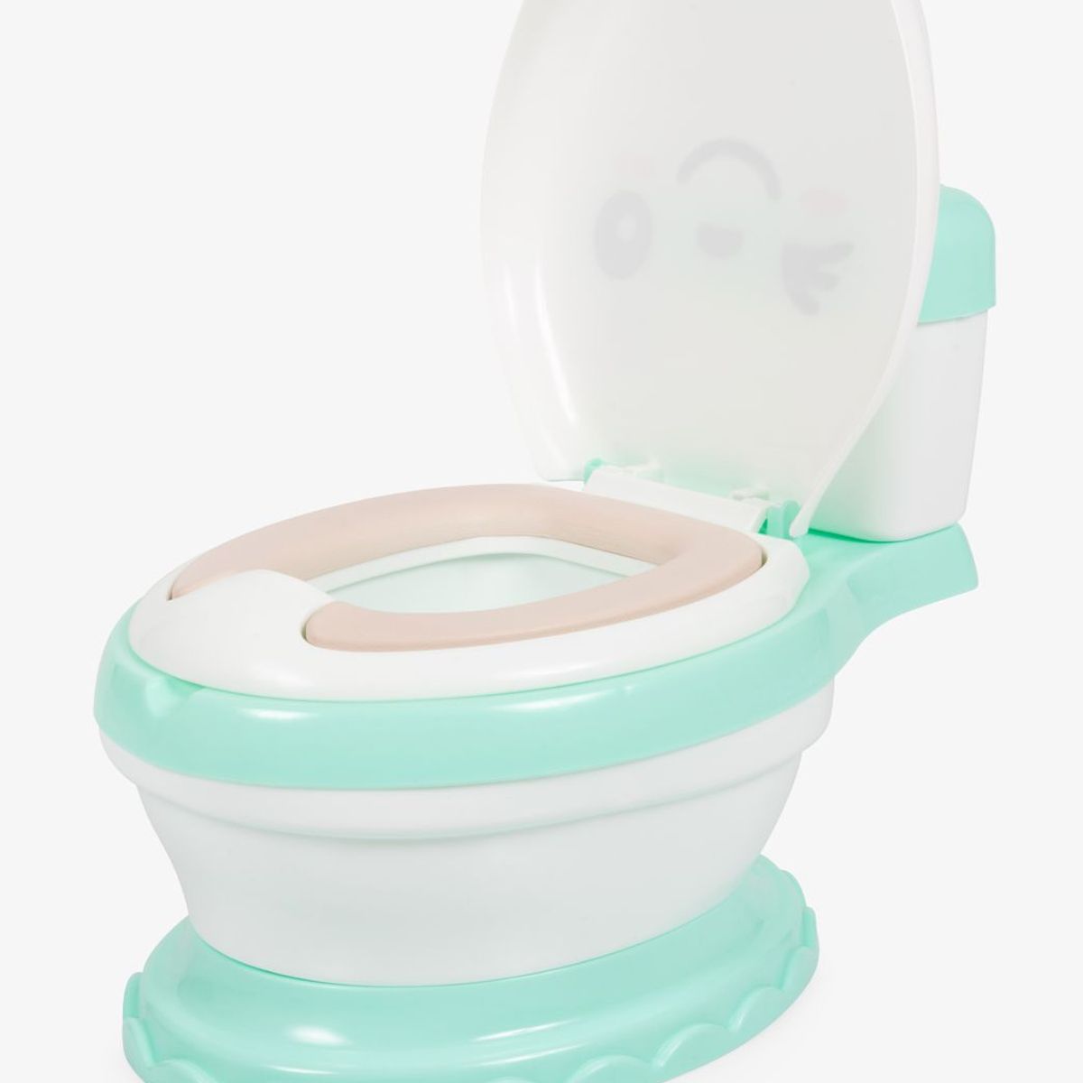 BABY HAPPY - BACIN MUSICAL CON LUCES ASIENTO SUAVE ERGONOMICO VERDE