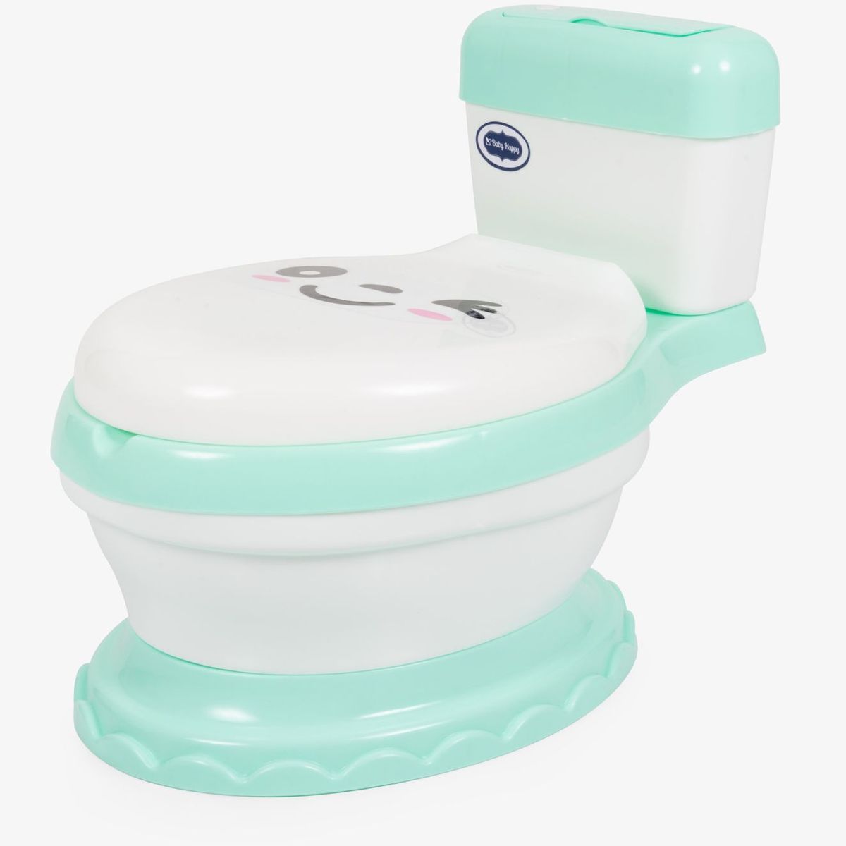 BABY HAPPY - BACIN MUSICAL CON LUCES ASIENTO SUAVE ERGONOMICO VERDE