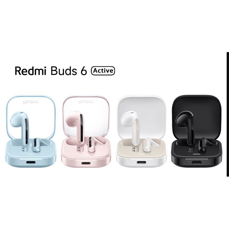 XIAOMI - REDMI BUDS 6 ACTIVE Bluetooth Avanzado 5.4 Versión Global -BLANCO