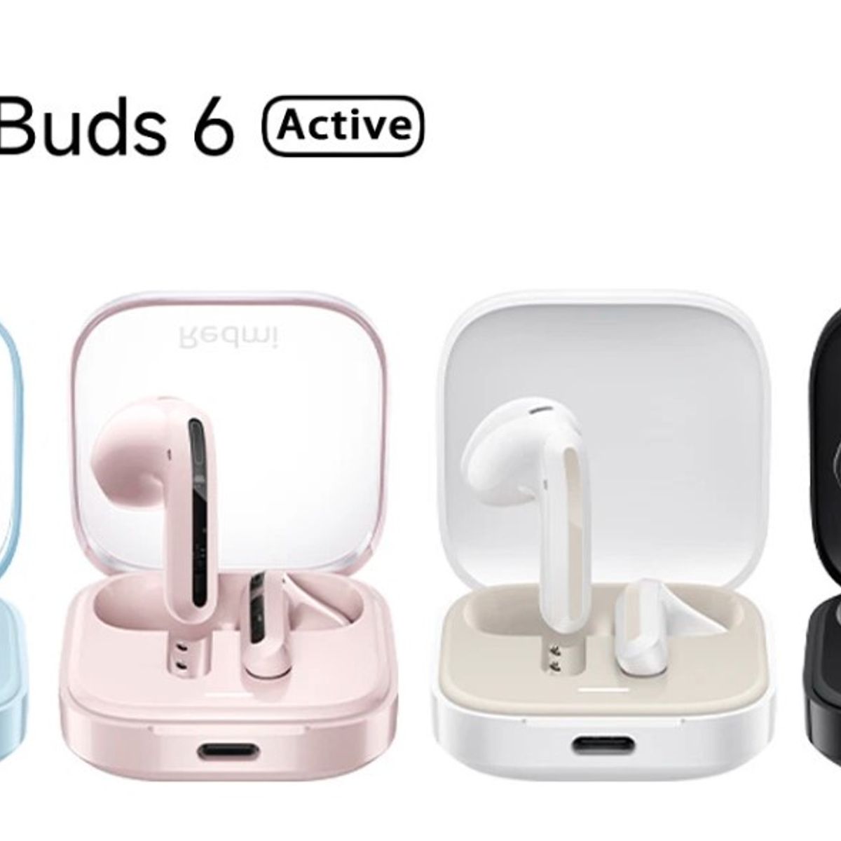 XIAOMI - REDMI BUDS 6 ACTIVE Bluetooth Avanzado 5.4 Versión Global - NEGRO