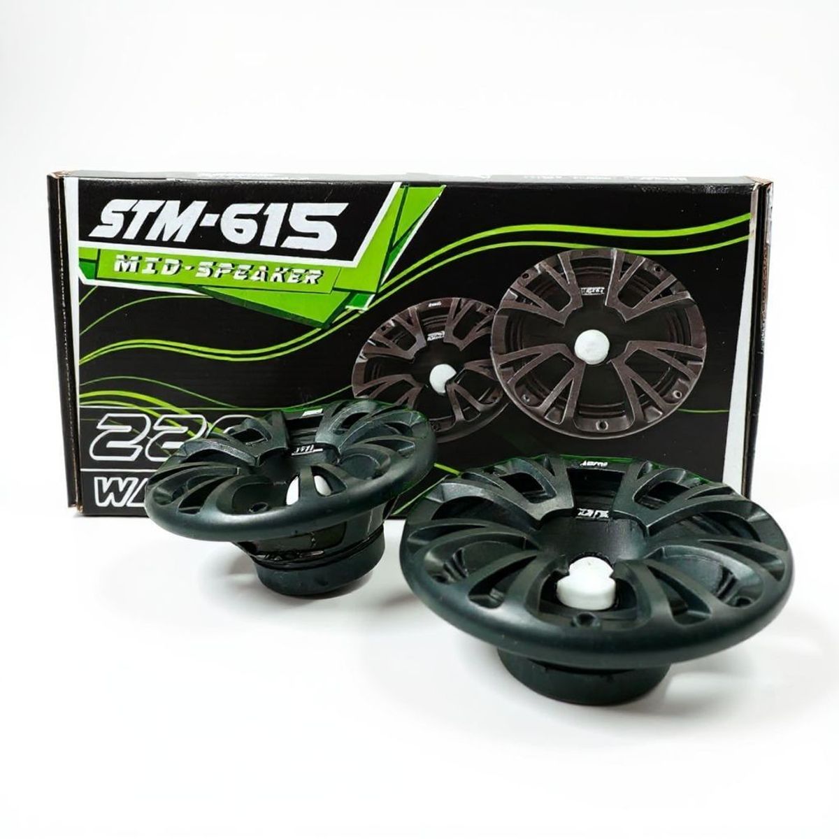 GENERICO - Parlantes Medios Rango Punta Bala 65 Pulgadas STATUS AUDIO 220W