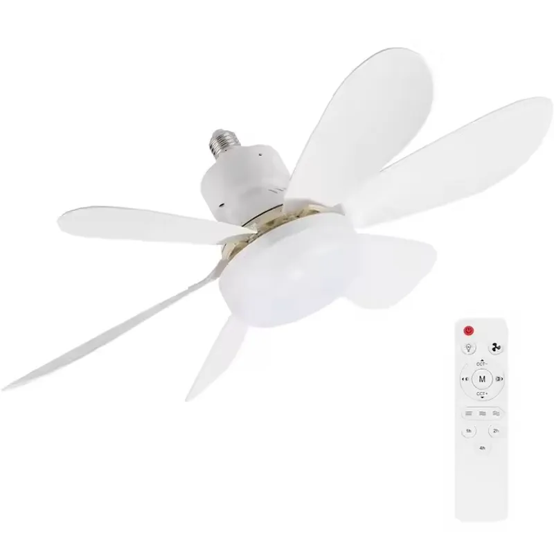 GENERICO - VENTILADOR LÁMPARA DE TECHO 6 ASPAS DE  40W,  SUPER SILENCIOSO