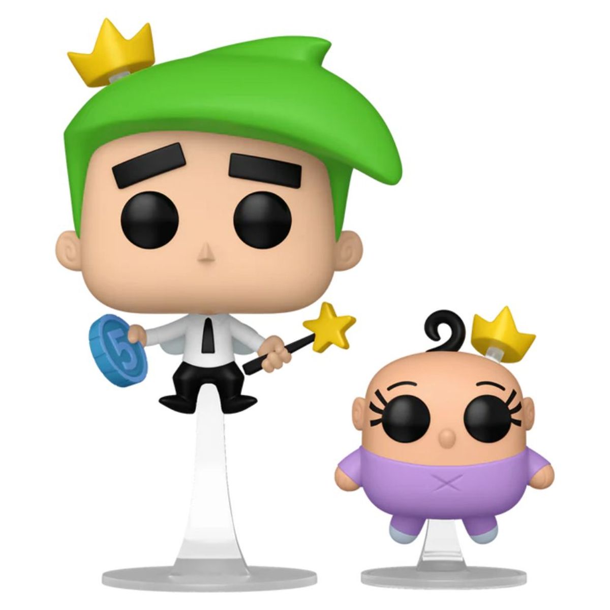 FUNKO - Funko Pop Cosmo y Puff Los Padrinos Magicos