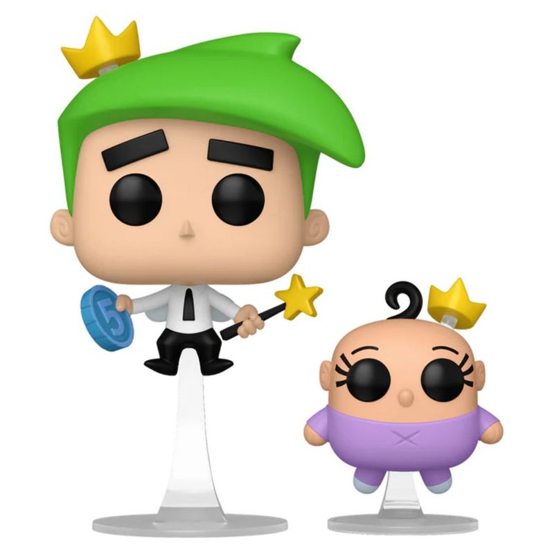 FUNKO - Funko Pop Cosmo y Puff Los Padrinos Magicos