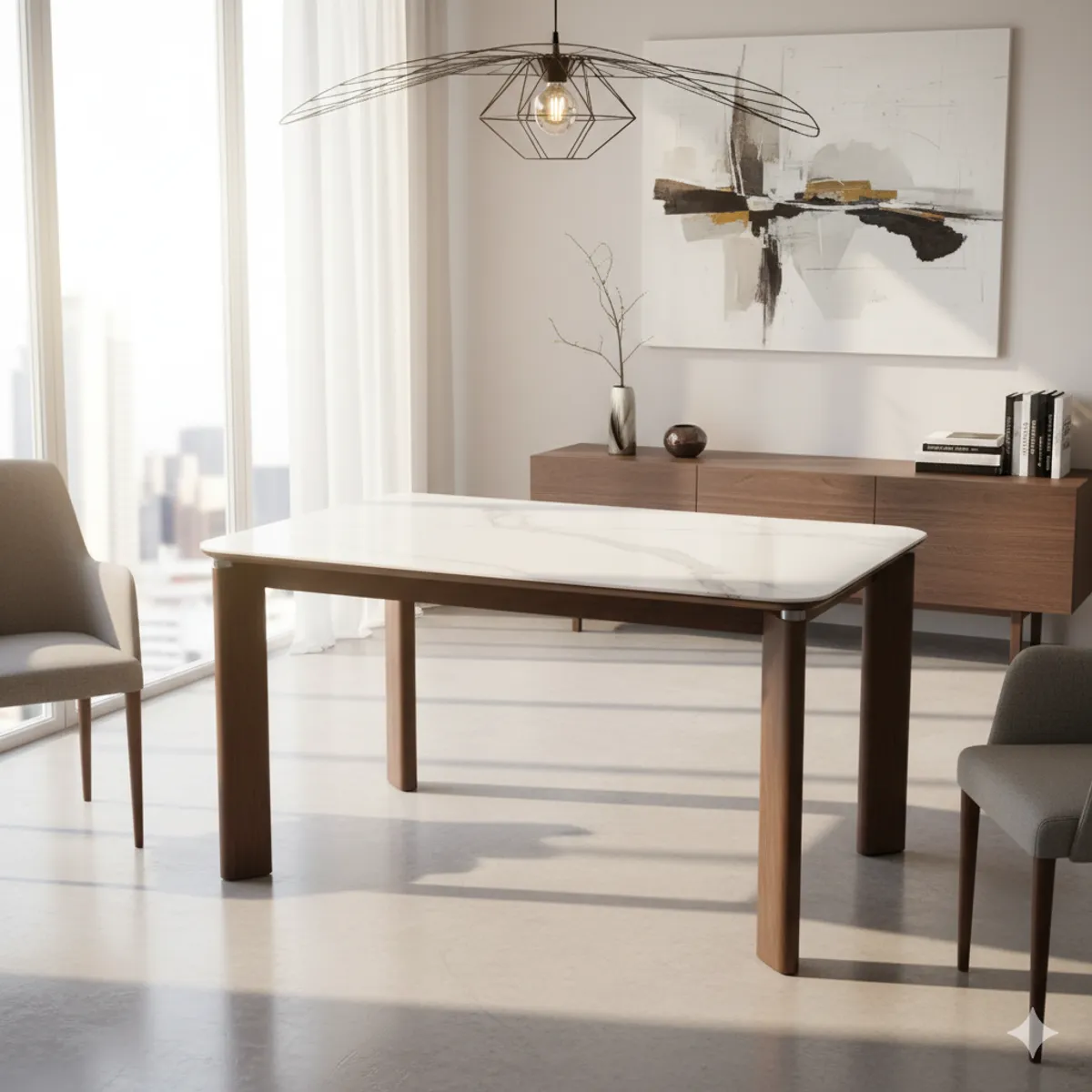 MIN CITY HOME - Mesa de comedor monoambiente (de 4 a 6 personas)