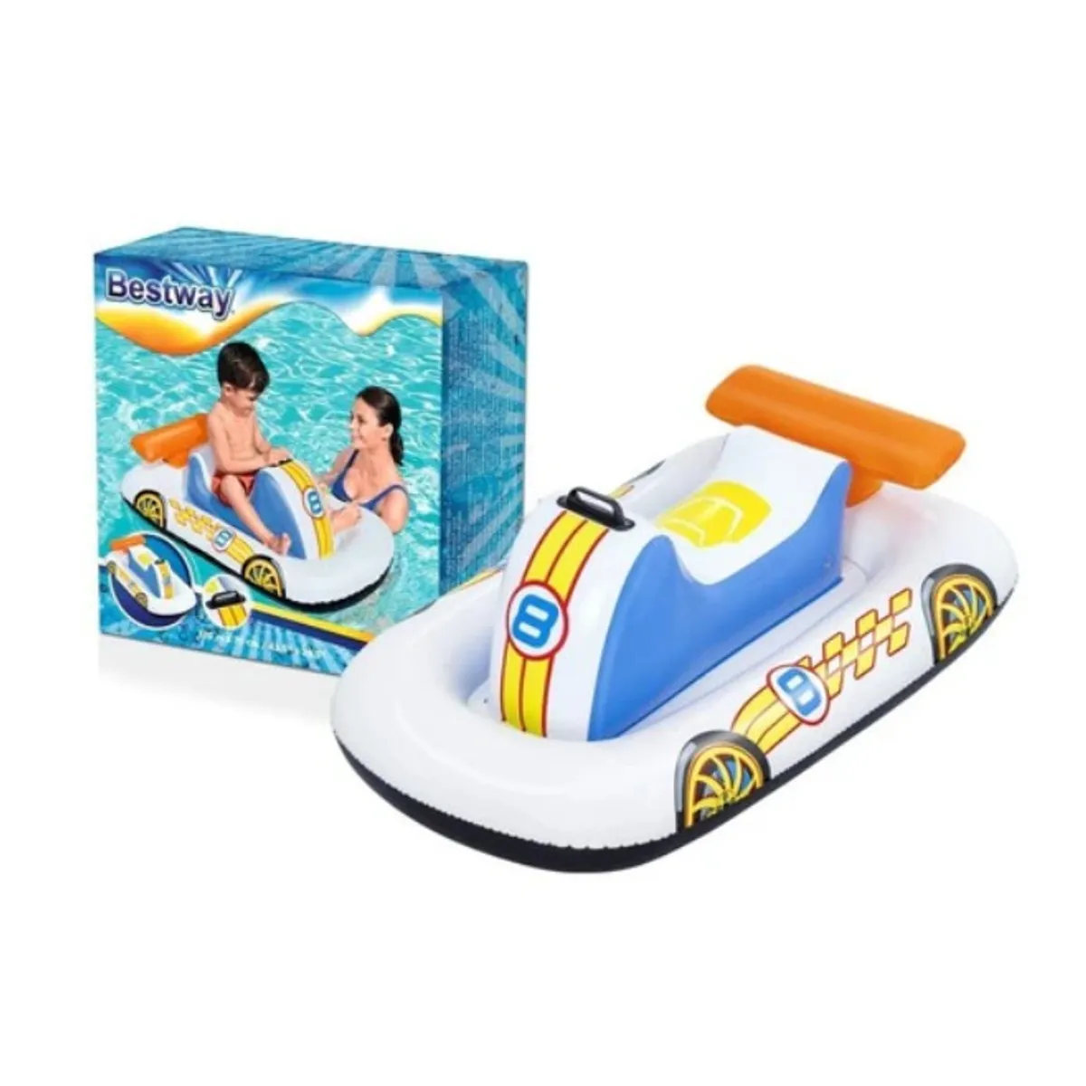BESTWAY - Asiento Flotador Inflable Sport Car