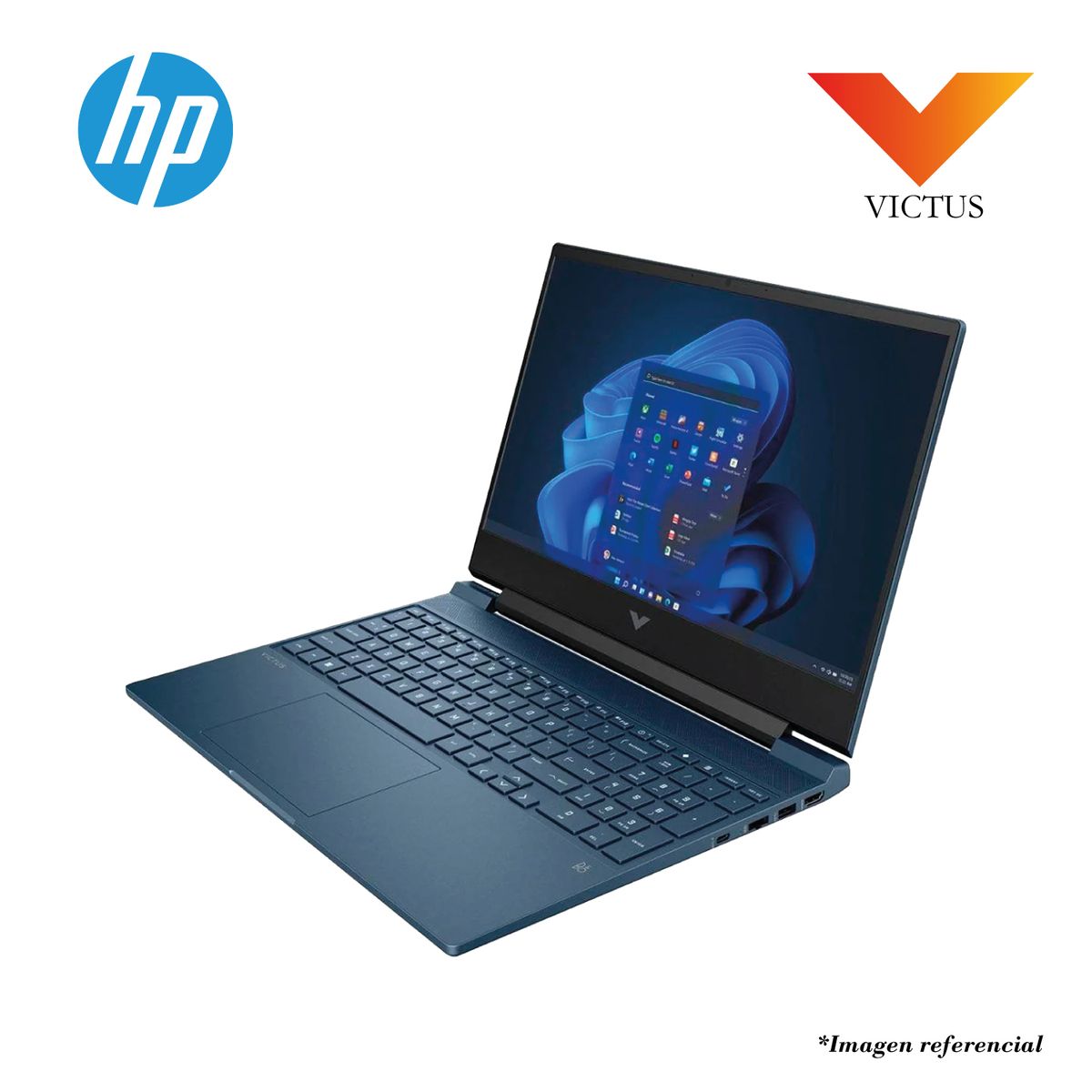 HP - LAPTOP HP VICTUS 16-D0023DX INTEL I5-11400H 8GB RAM 256GB SSD 4GB RTX3050 16.1 FHD IPS W11