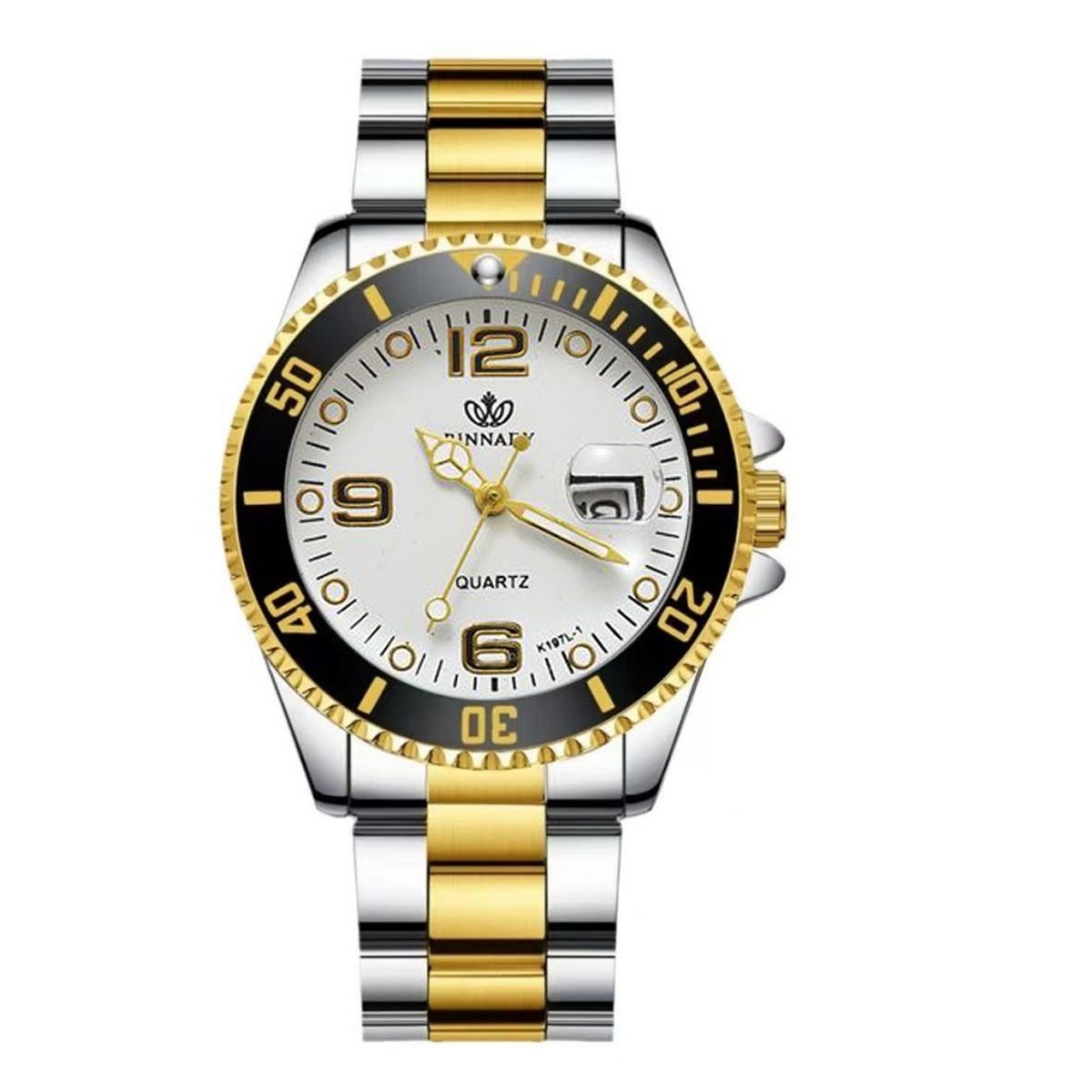 GENERICO - Reloj de metal analógico Acuático para Hombre