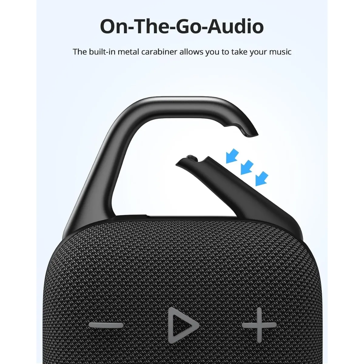 TRONSMART - Parlante Tronsmart Mirtune H1 20h IPX7 10W Diseño con Clip