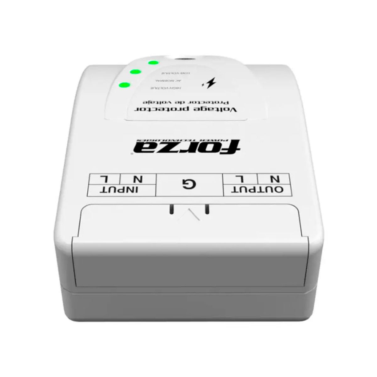 FORZA - FORZA FVP-6630B Protector de voltaje 880J 6600W 1 toma