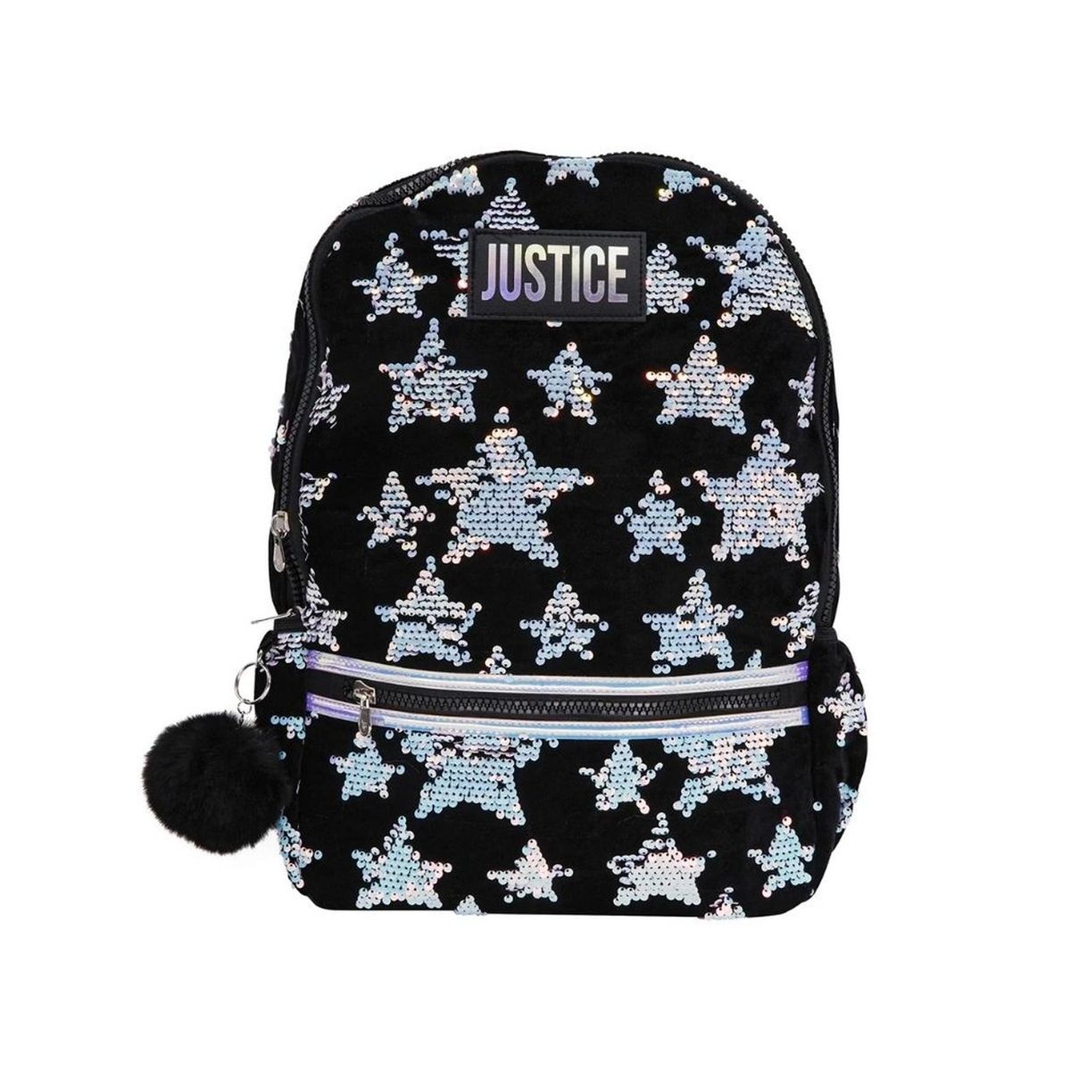 JUSTICE - Mochila Escolar  Justice Portalaptop con llavero