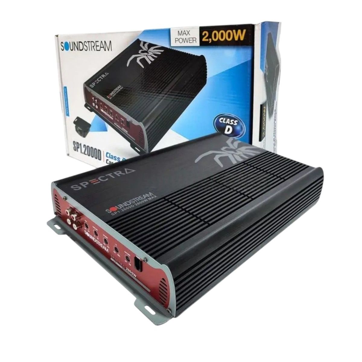 SOUNDSTREAM - Amplificador Monoral 2000w Soundstream Clase D