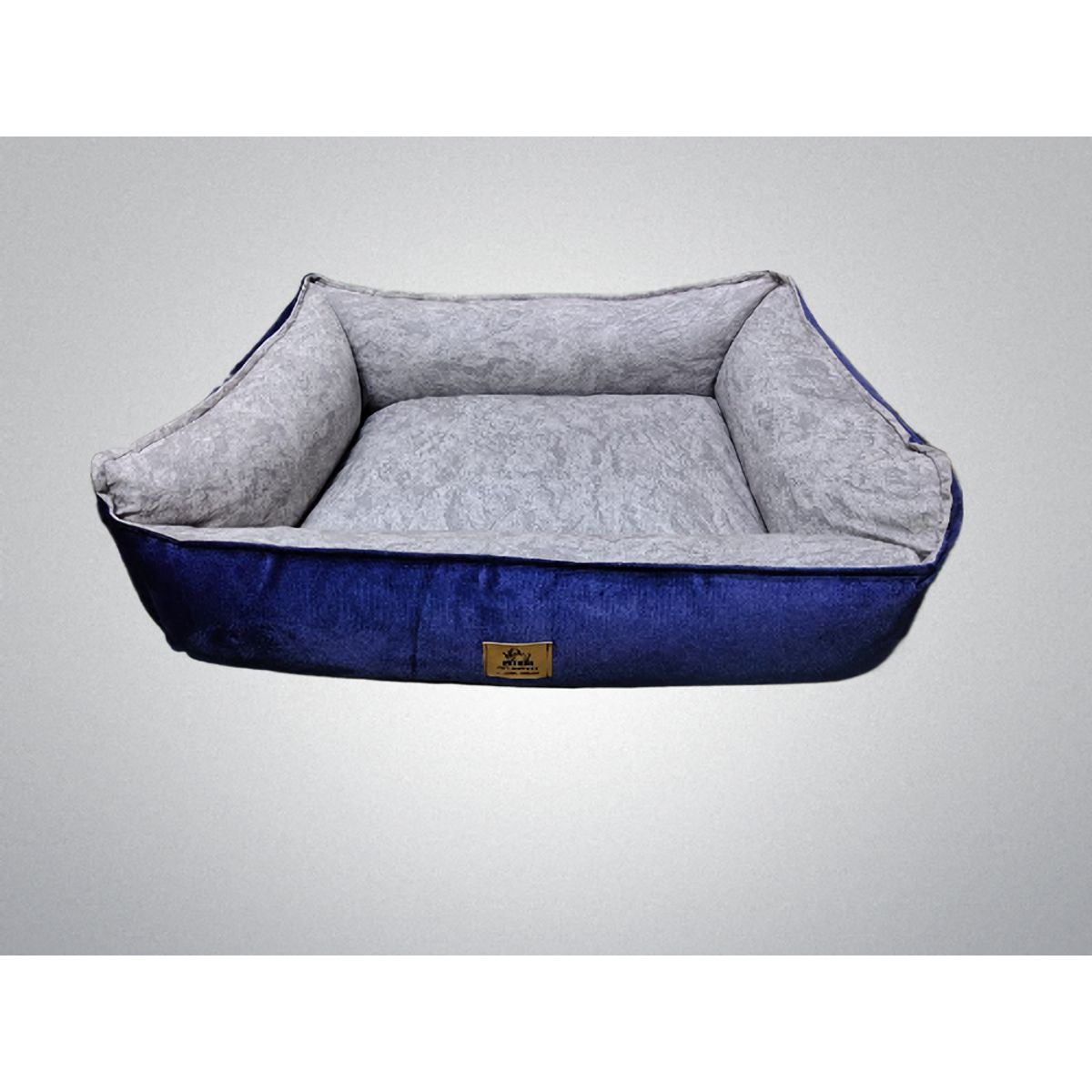 NACIONAL - CAMA PARA PERROS ANTIALERGICA TALLA M AZUL LAVABLE