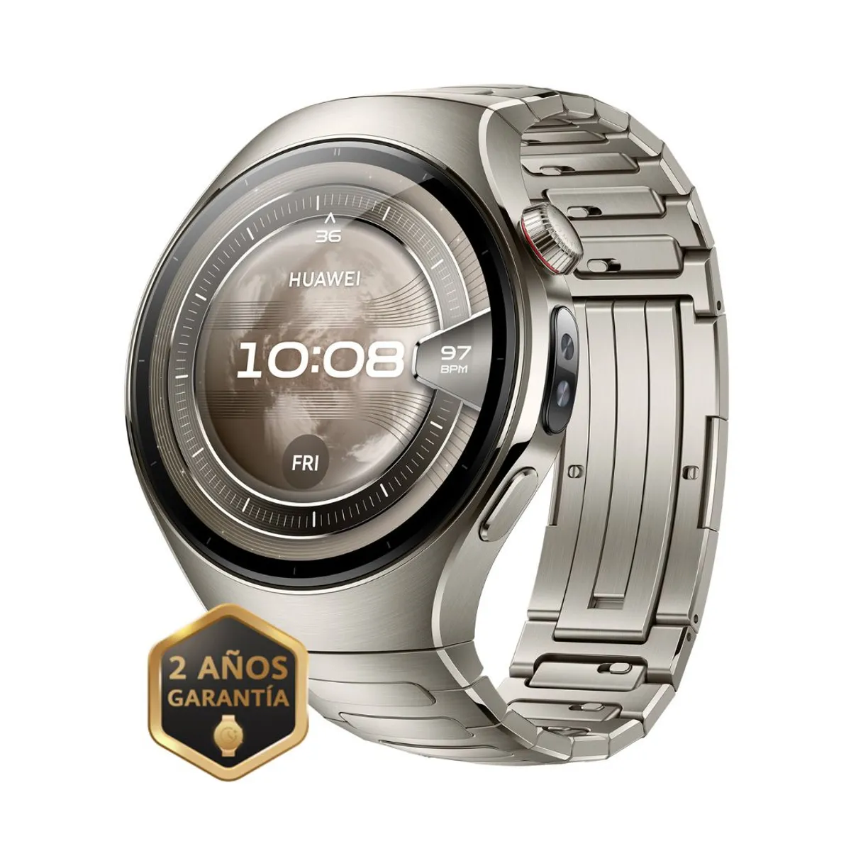 HUAWEI - Smartwatch HUAWEI Watch 5 Titanio 46mm GPS - Esim