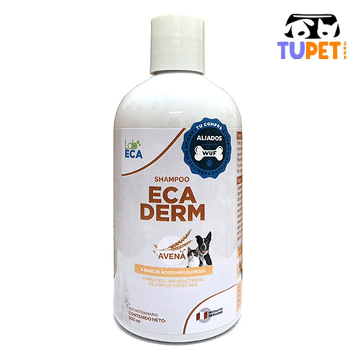 TUPET SHOP - Ecaderm Shampoo Avena 500 Ml