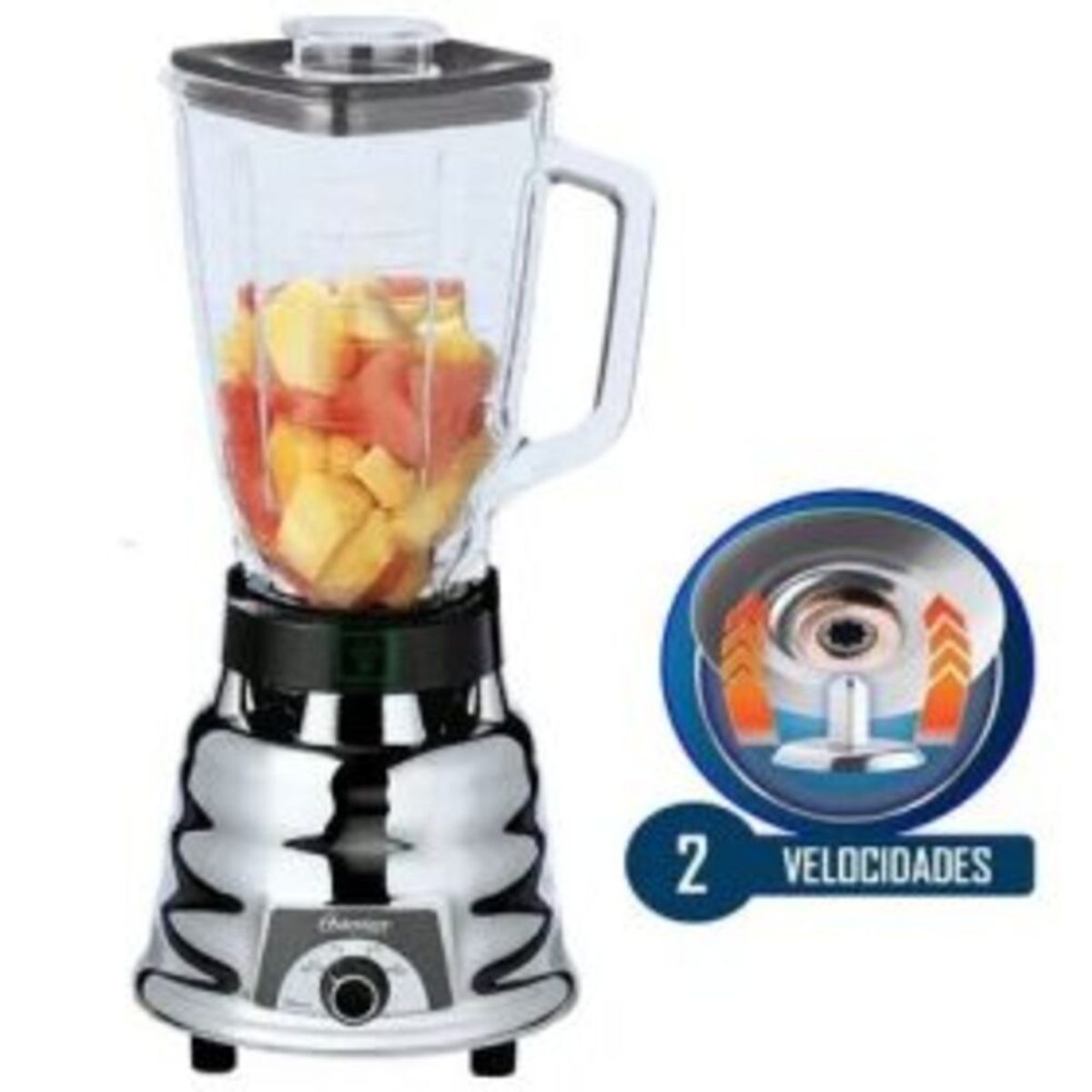 OSTER - Licuadora Oster 1.25L de 2 Velocidades 250-22