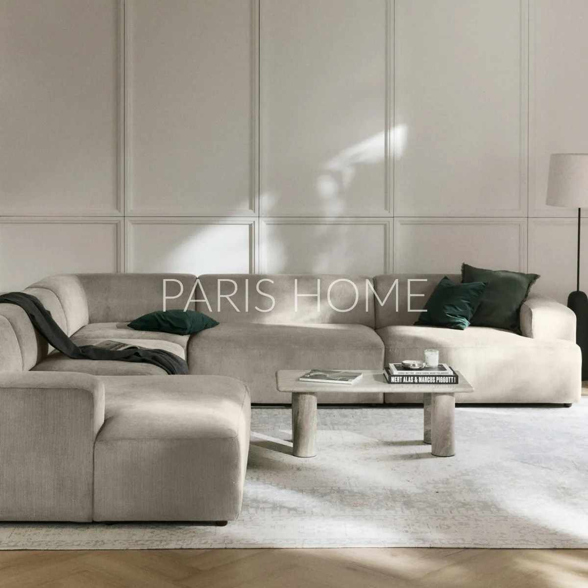 GENERICO - Seccional Derecho Rinconero Longhe Gala Pana - Beige Claro