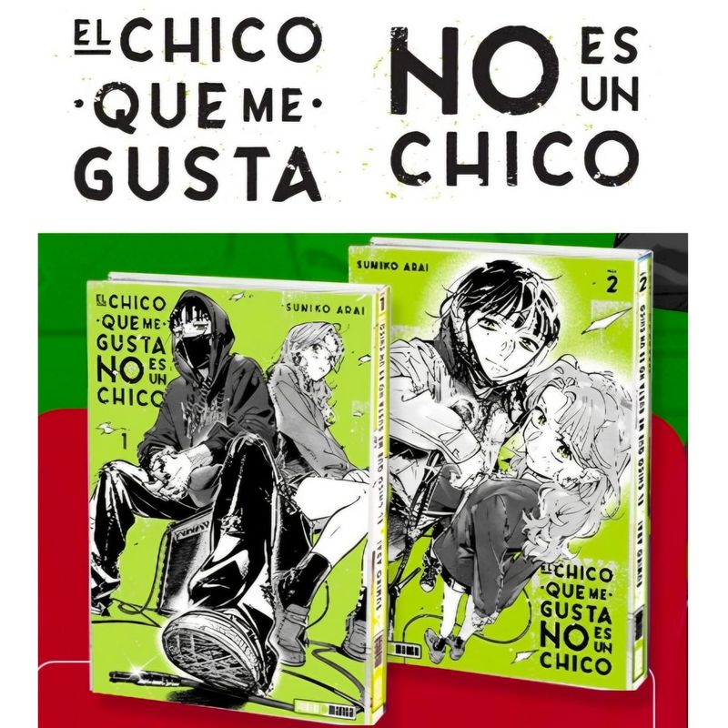 PANINI - MANGA PACK El Chico que me Gusta no es un Chico Tomo 1 y 2