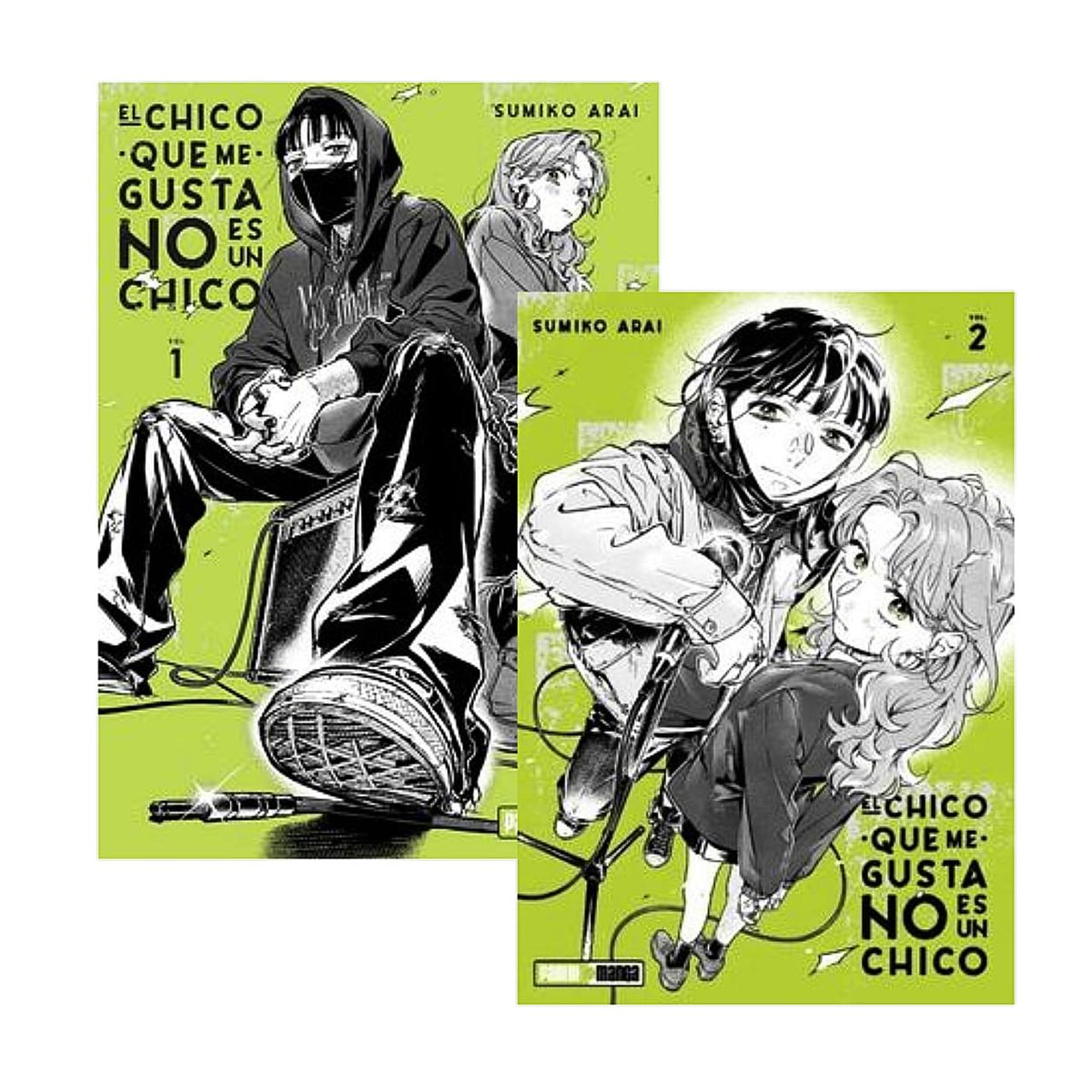 PANINI - MANGA PACK El Chico que me Gusta no es un Chico Tomo 1 y 2