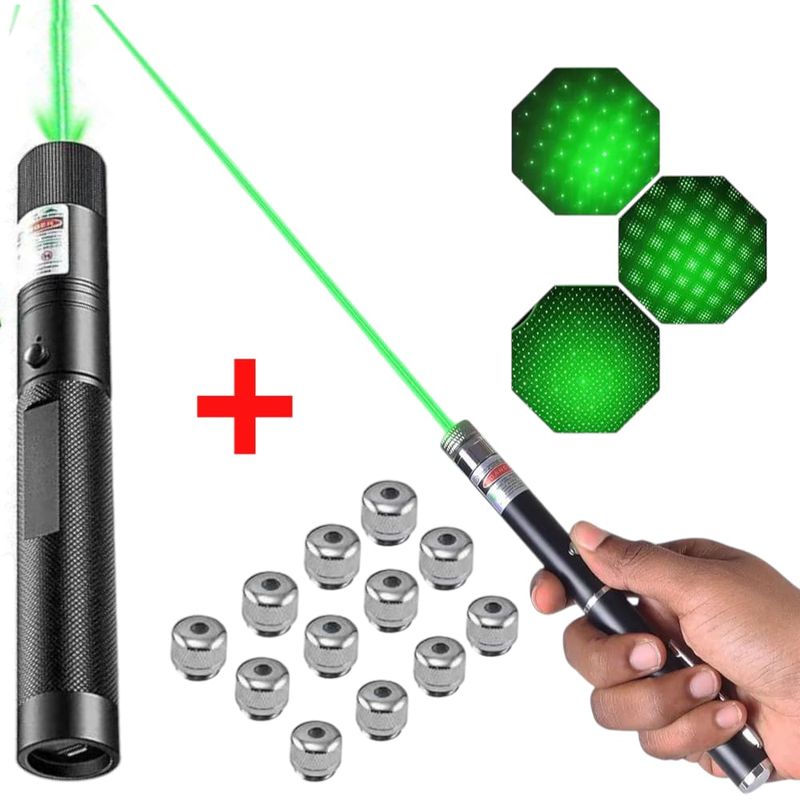 OEM - Pack Láser 303 con Llave de Seguridad y 13 Cabezales Intercambiables